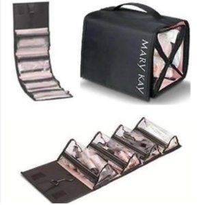 NIP Mary Kay Black Roll-Up Bag.
